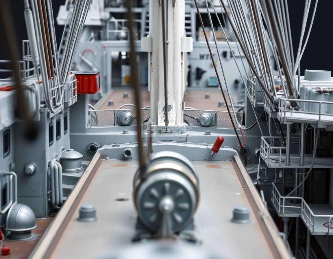 優(yōu)質(zhì)印刷品中的船舶甲板機(jī)制宏觀背景美術(shù)